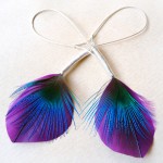purple_feather_earing