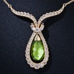 peridot necklace