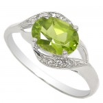 peridot ring