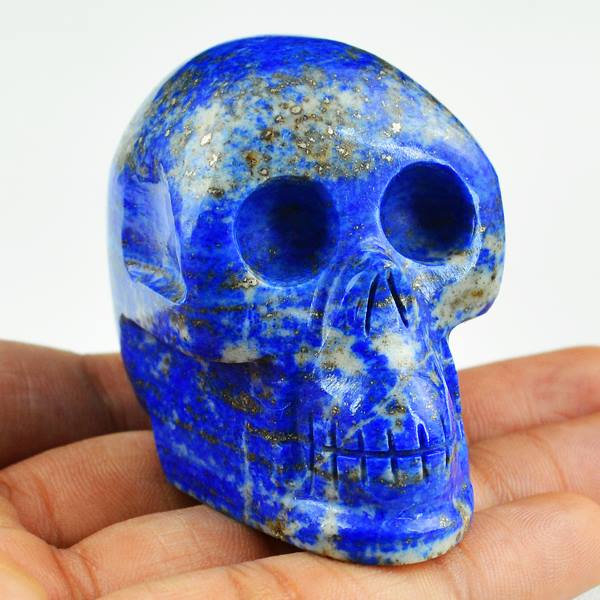 Gemstone Lapis Lazuli Skull by Shubham Jewels