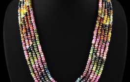 Beaded gemstone necklace designs
