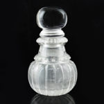 Crystal Hand Carved Gemstone Perfume Bottle
